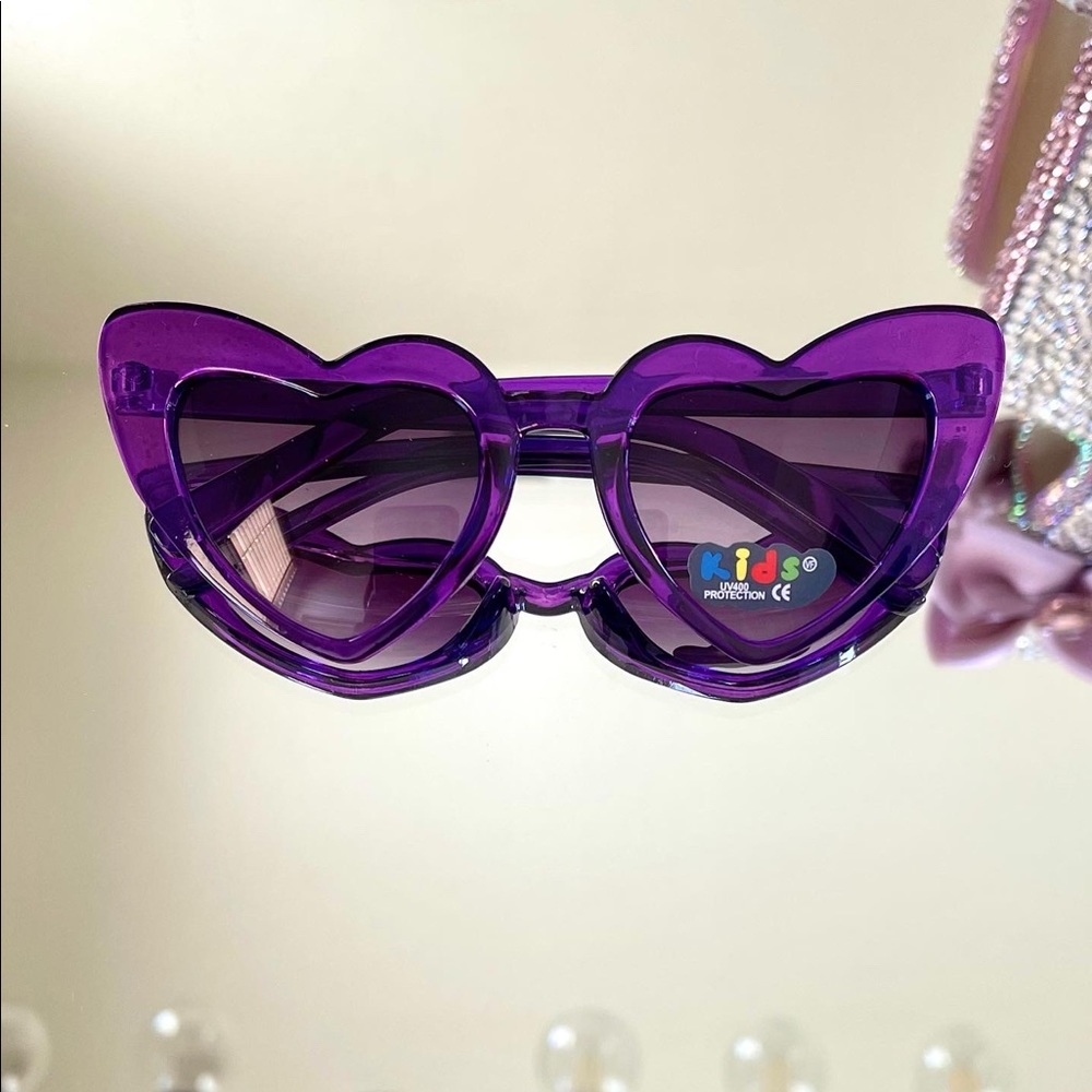 Kids heart sunglasses